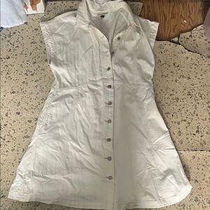 Universal Thread Cream Button-Up Top